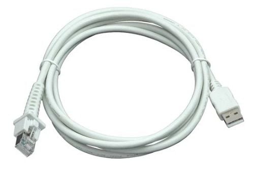 Datalogic - USB-kabel - 2 m - hvit - for Heron HD3130