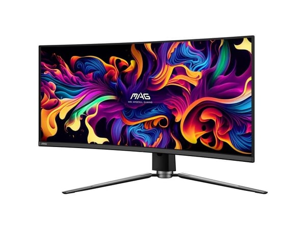 MSI MAG 341CQPDE QD-OLED - OLED-skjerm - gaming - kurvet - 34" - 3440 x 1440 UWQHD @ 175 Hz - 1000 cd/m² - 1500000:1 - DisplayHDR 400 - 0.03 ms - 2...