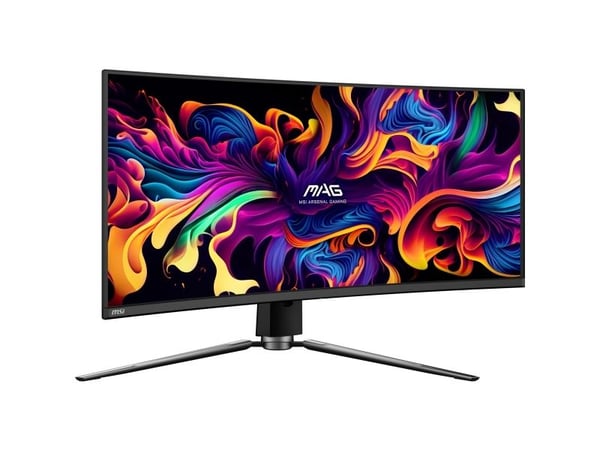 MSI MAG 341CQPDE QD-OLED - OLED-skjerm - gaming - kurvet - 34" - 3440 x 1440 UWQHD @ 175 Hz - 1000 cd/m² - 1500000:1 - DisplayHDR 400 - 0.03 ms - 2...