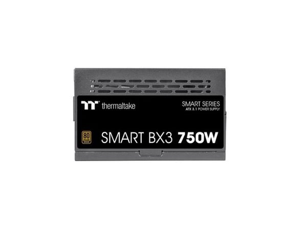 Thermaltake SMART BX3 - Strømforsyning (intern) - ATX12V 3.1/ EPS12V - 80 PLUS Bronze - AC 100-240 V - 750 Watt - aktiv PFC - sort