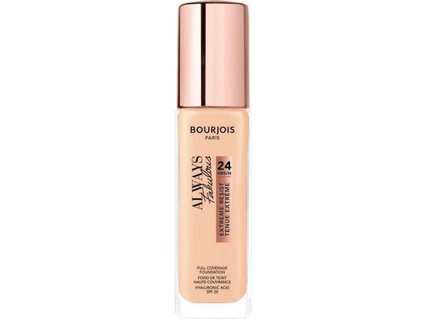 Bourjois Always Fabulous 24HRS Extreme Resist foundation - 100 Rose Ivory 30 ml