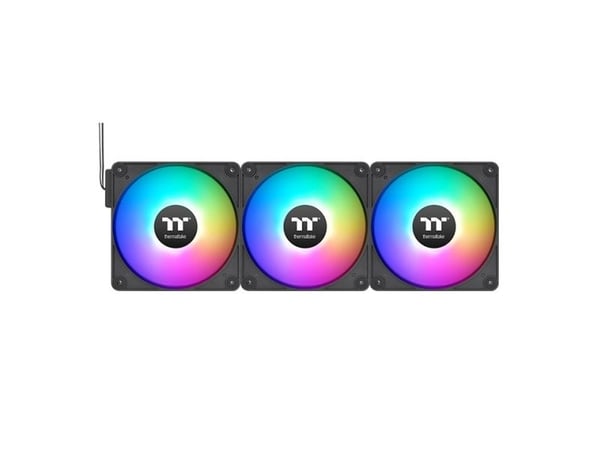 Thermaltake CT120 EX ARGB Sync - Kabinettvifte - 120 mm (en pakke 3)
