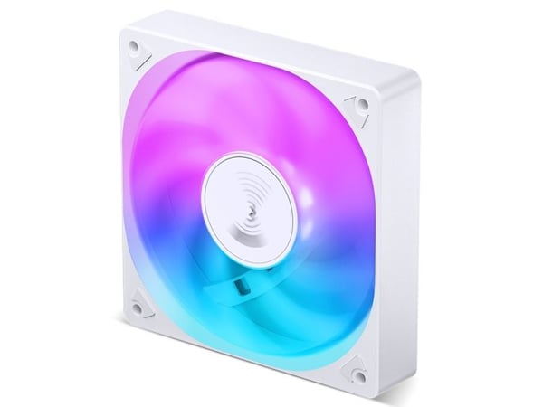 Jonsbo SL-120CW, Vifte, 12 cm, 1500 RPM, Hvit