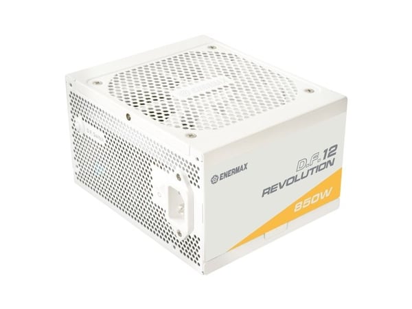 Enermax Revolution D.F. 12 ETV850G-W - Strømforsyning (intern) - ATX12V 3.1 - 80 PLUS Gold - AC 100-240 V - 850 watt - hvit