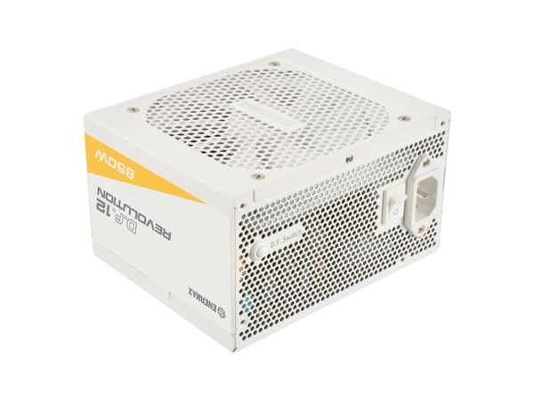 Enermax Revolution D.F. 12 ETV850G-W - Strømforsyning (intern) - ATX12V 3.1 - 80 PLUS Gold - AC 100-240 V - 850 watt - hvit