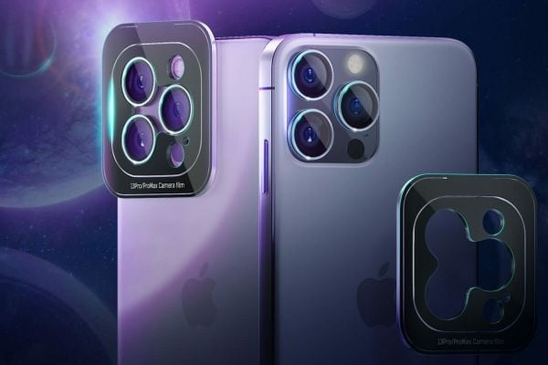 3MK Hybridilasi kameran linssille 3MK Lens Protection Pro Apple iPhone 13 Pro/13 Pro Max kultainen/kultainen