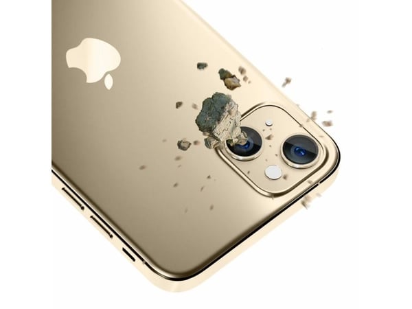 3MK Hybridilasi kameran linssille 3MK Lens Protection Pro Apple iPhone 14 Plus kultainen/kultainen