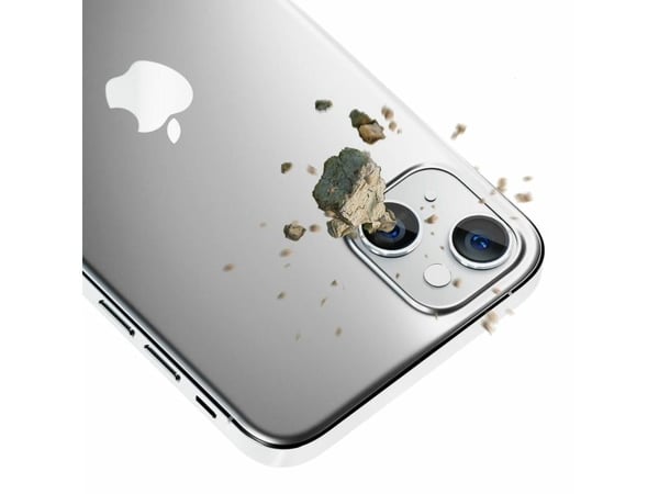 iPhone 14 Plus 9H kameraglass for 3mk Lens Protection Pro-serien objektiv - sølv