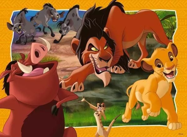 Ravensburger puinen palapeli 200 palaa - Mufasa