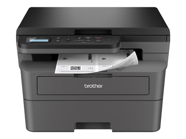 Brother DCP-L2600D - Multifunktionsskrivare - svartvit - laser - Letter A (216 x 279 mm)/A4 (210 x 297 mm) (original) - A4/Legal (media) - upp till...