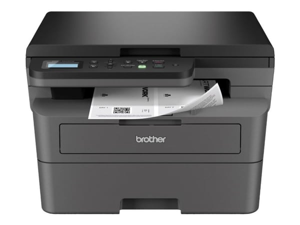 Brother DCP-L2622DW - Multifunktionsskrivare - svartvit - laser - Letter A (216 x 279 mm)/A4 (210 x 297 mm) (original) - A4/Legal (media) - upp til...