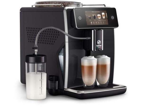 Saeco SM8780/00, Espressomaskin, 1,7 l, Kaffe bønner, Innebygd kaffekvern, 1500 W, Svart