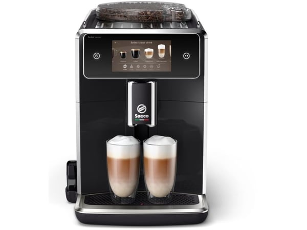 Saeco SM8780/00, Espressomaskin, 1,7 l, Kaffe bønner, Innebygd kaffekvern, 1500 W, Svart