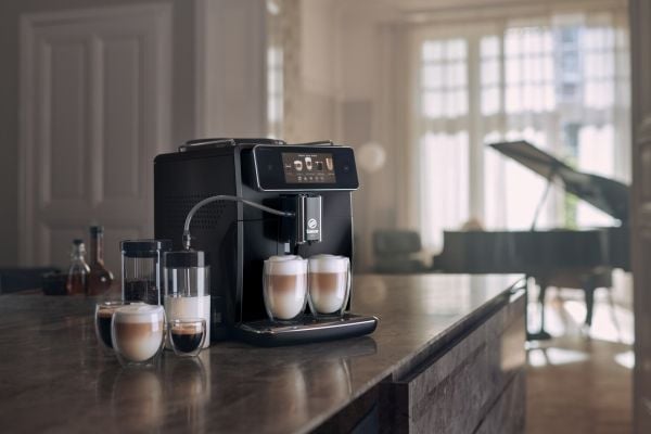 Saeco SM8780/00, Espressomaskin, 1,7 l, Kaffe bønner, Innebygd kaffekvern, 1500 W, Svart