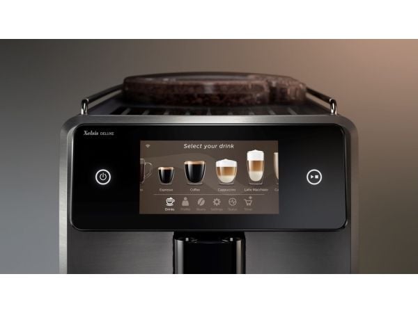 Saeco SM8780/00, Espressomaskin, 1,7 l, Kaffebönor, Inbyggd kvarn, 1500 W, Svart