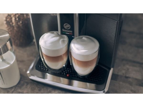 Saeco SM8780/00, Espressomaskin, 1,7 l, Kaffebönor, Inbyggd kvarn, 1500 W, Svart