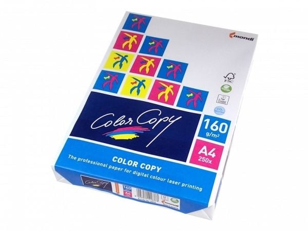 inapa-tecno Color Copy original, Universell, A4 (210x297 mm), 250 ark, 160 g/m², Hvit, EU Eco Label, FSC Mix Credit
