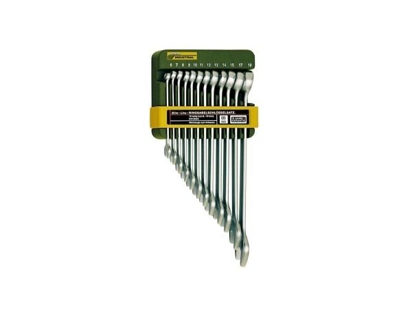 Proxxon sett fastnøkler plos-øye 6-19 mm 12 deler (PR23820)