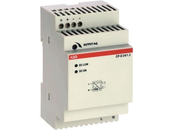 ABB CP-D 24/1.3, Jordfelsbrytare, Typ A, IP20, 100 - 240 V