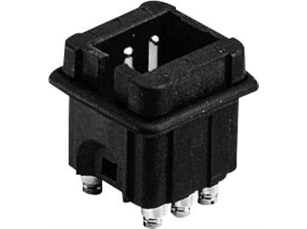 Harting 09 70 006 2616 Stiftindsats Han® Staf 6 Skruer 1 stk