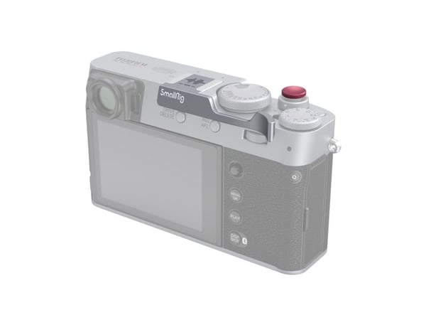 SmallRig 4566, Digitalkamera, tommelgrep, Fujifilm, X100VI / X100V, Sølv, Aluminium, Silikon, 66,4 mm