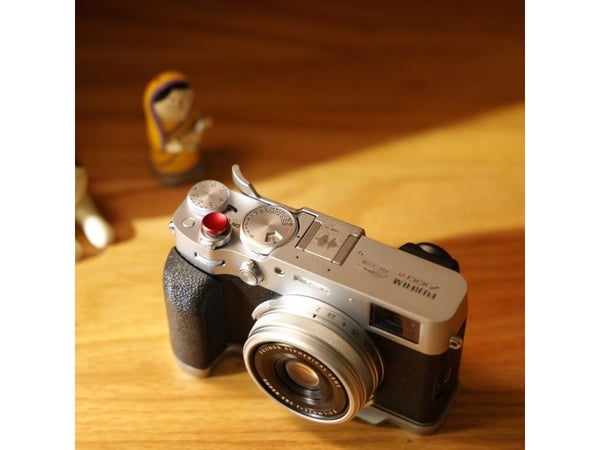 SmallRig 4566, Digitalkamera, tommelgrep, Fujifilm, X100VI / X100V, Sølv, Aluminium, Silikon, 66,4 mm