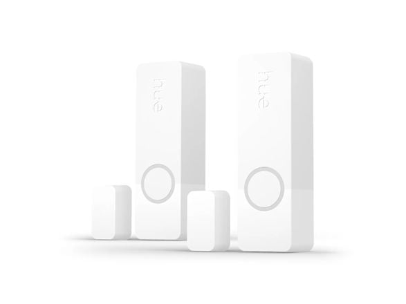 Philips Hue Secure Contact sensor - Dør- og vindusensor - trådløs - ZigBee - hvit (en pakke 2)