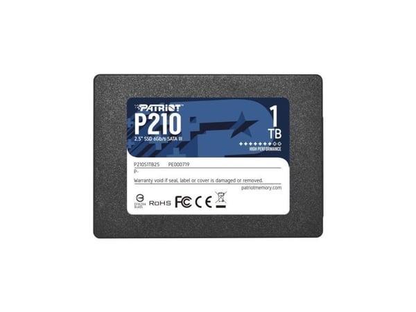 Patriot P210 - SSD - 1 TB - intern - 2.5" - SATA 6Gb/s