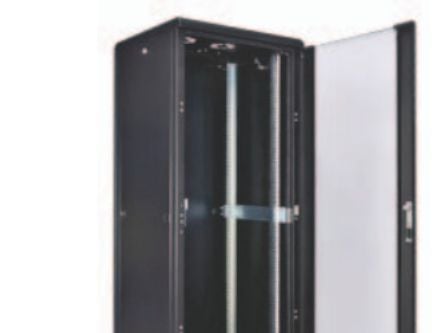 Wirewin CAB, Fristående rack, 22U, 2000 kg, 62,2 kg, Svart