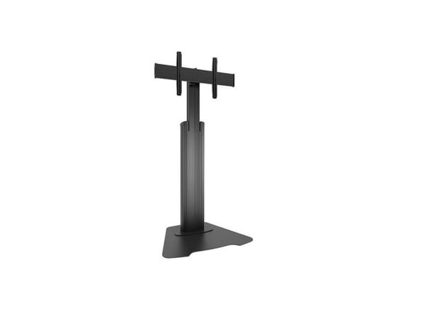 Chief Fusion Large Height-Adjustable Floor Stand Display Mount - For Displays 42-86" - Black - Stativ - for flatpanel - svart - skjermstørrelse: 40...