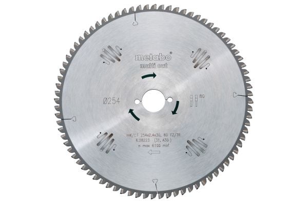 Metabo Multi Cut Professional - Sirkelformet sagblad - 305 mm - 96 tenner - for Metabo KGS 305 M, KGT 305 M, KS 305 M