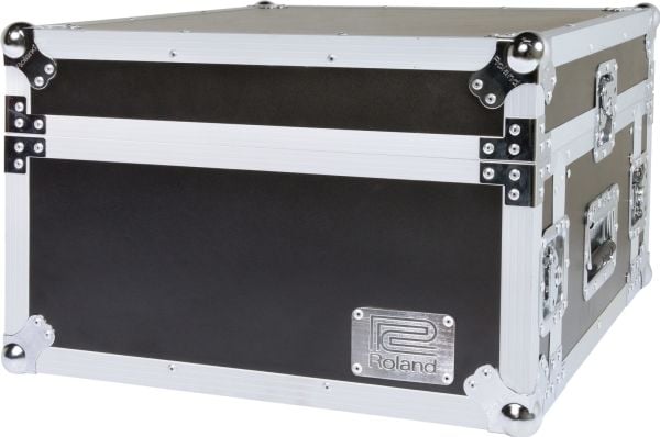Roland RRC-V1200, Hård veske, DJ Mixebord, Aluminium, Sort, Sølv, Roland, Monokromatisk