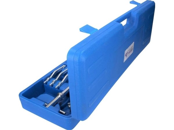 KS TOOLS Werkzeuge-Maschinen GmbH Pyörän navanvetolaite liukuvasaralla, taottu, 14 kpl (BT671300)