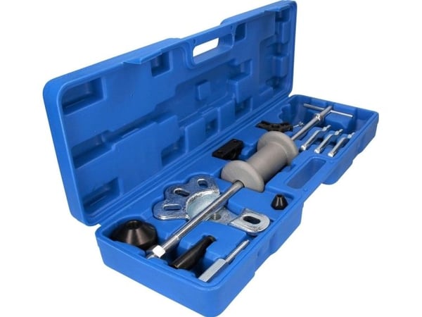 KS TOOLS Werkzeuge-Maschinen GmbH Pyörän navanvetolaite liukuvasaralla, taottu, 14 kpl (BT671300)