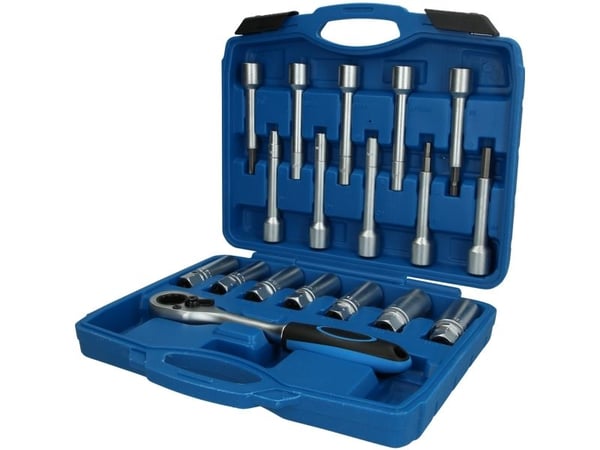 KS TOOLS Werkzeuge-Maschinen GmbH Iskunvaimentimen työkalusarja, 18-osainen (BT651250)
