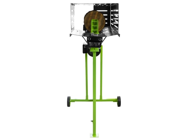 Zipper ZI-HS7TU, Elektrisk Vedkløyver, 7 t, 52 cm, 25 cm, 3,5 l, Sort, Lysegrønn
