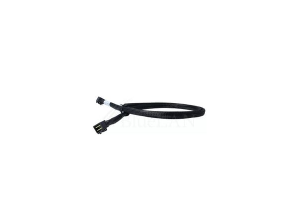 BlueOptics BLIS4343-80CM, 0,8 m, SFF-8643, SFF-8643, Rett, Rett, Hankjønn/hankjønn