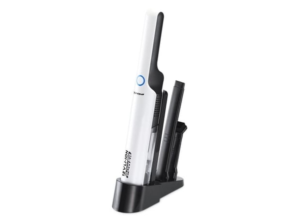 Trisa T0070, Tørr, HEPA, 84 dB, Uten pose, Hvit, 0,22 l