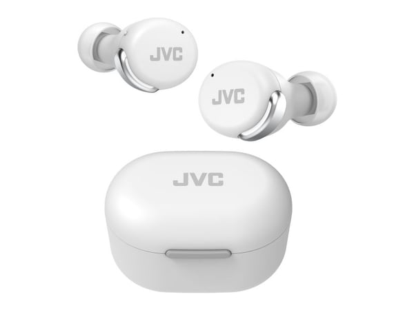 JVC HA-A30T-W-U hvite hodetelefoner i øret små og lette TWS ANC (HA-A30T-W-U)
