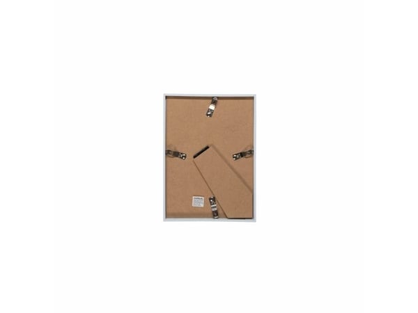 MAUL 1934802, Enkel bilderamme, MDF, Plast, Polykarbonat (PC), Hvit, Bord, 13 x 18 cm, Rektangulær
