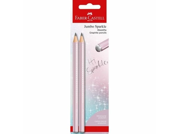 Faber-Castell 111683, B, Blandade färger, Triangulär, Blåsa, 2 styck