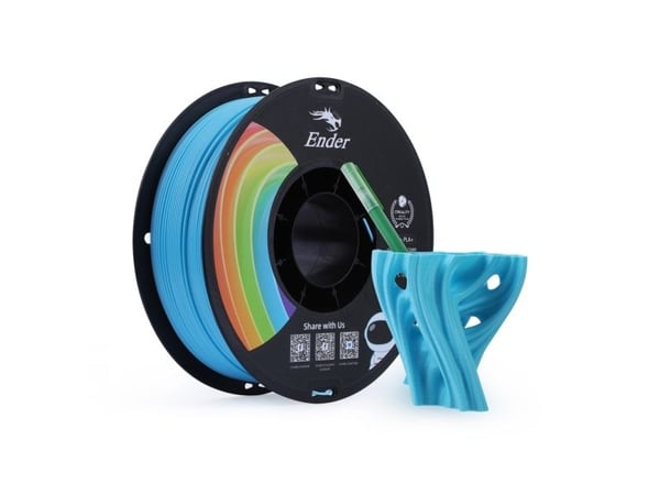 Creality3D - 1-rull - blå - 1 kg - PLA+ filament (3D)