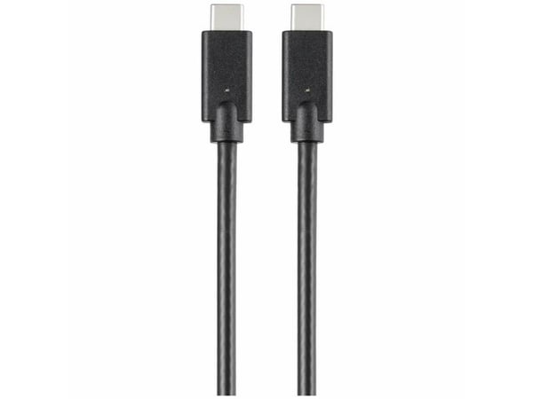 Renkforce RF-5251922, 2 m, USB C, USB C, USB 2.0, 480 Mbit/s, Sort