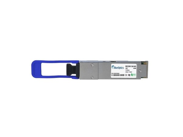 Kompatibel H3C QSFP-40G-LR4-PSM1310-A BlueOptics BO25K13610D QSFP-sender/mottaker, LC-dupleks, 40GBASE-LR4, enkeltmodusfiber, 4xWDM, 10KM, 0°C/+70°...