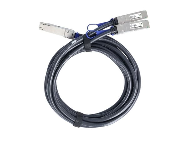 BlueOptics R8M57-63001-BL, 2 m, QSFP56, 2xQSFP56, Hankjønn/hankjønn