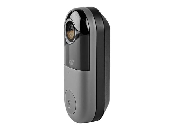 Nedis WIFICDP10GY, harmaa, IP53, MicroSD (TransFlash), 128 Gt, 1 MP, 1280 x 720 pikseliä