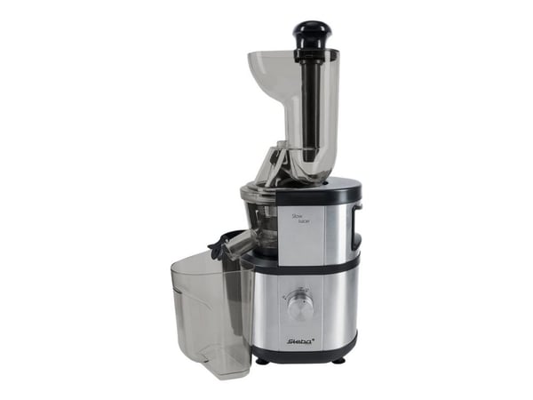 Steba E 400 - Juicemaskin - 400 W - rustfritt stål/svart