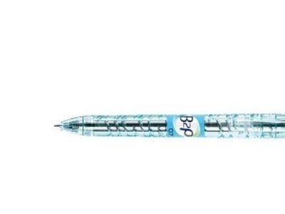 Pilot B2P Begreen - Rulleballpenn - svart - gelblekk - 0.7 mm - medium - retraktil