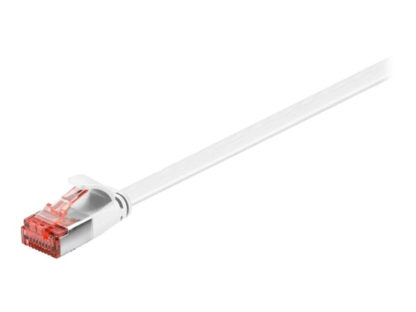 goobay - Koblingskabel - RJ-45 (hann) til RJ-45 (hann) - U/FTP, PiMF - CAT 6 - hvit