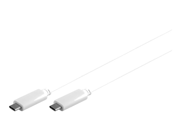goobay - USB-kabel - USB-C (hann) til USB-C (hann) - USB 3.1 Gen 1 - 50 cm